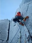 Approaching the boulder problem on pitch two of Daddy Longlegs