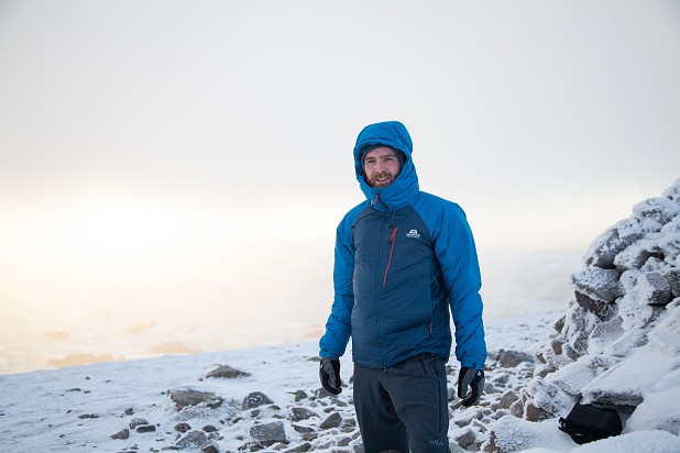 A great jacket for a brief lunch stop while hillwalking. Warm enough - but crucially, also packable...  © UKC Gear
