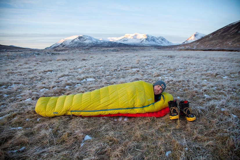 A few extra insulating layers necessary when temps dropped down to -13C!  © UKC Gear