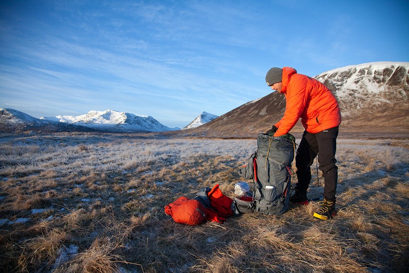 The large capacity provides enough room for multi-day Scottish Winter mountaineering  © UKC Gear