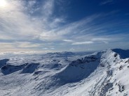 A winter view from Ben More Assynt