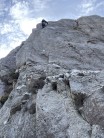 Will on a tasty run-out for the grade - The Arete