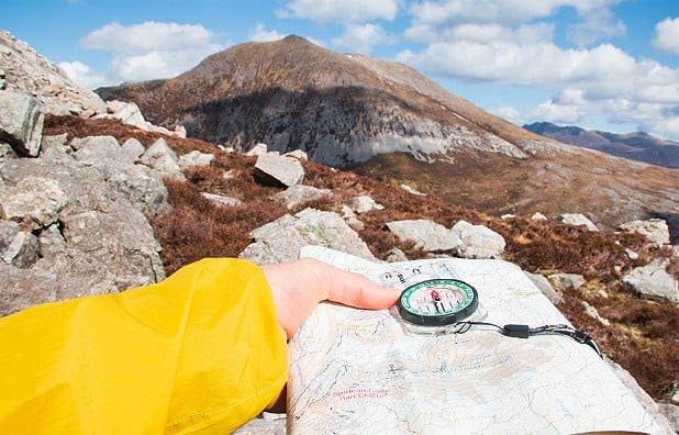 Map and compass: reliable, affordable, lightweight, and not all that hard to master  © Dan Bailey