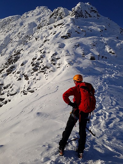Classic mountaineering on Beinn a' Chaorainn  © Mehmet Karatay