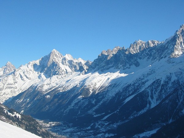The Alps, taken from Les Houches  © marie