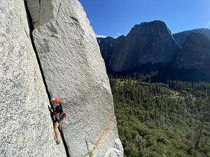 On Left Little John, El Capitan, Yosemite  © Unknown