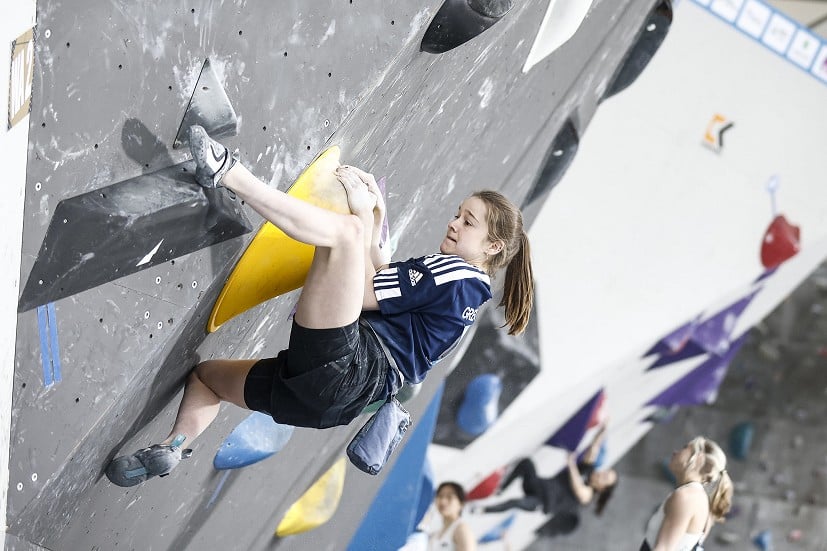 Erin McNeice finished 17th in her second IFSC World Cup.  © Dimitris Tosidis/IFSC