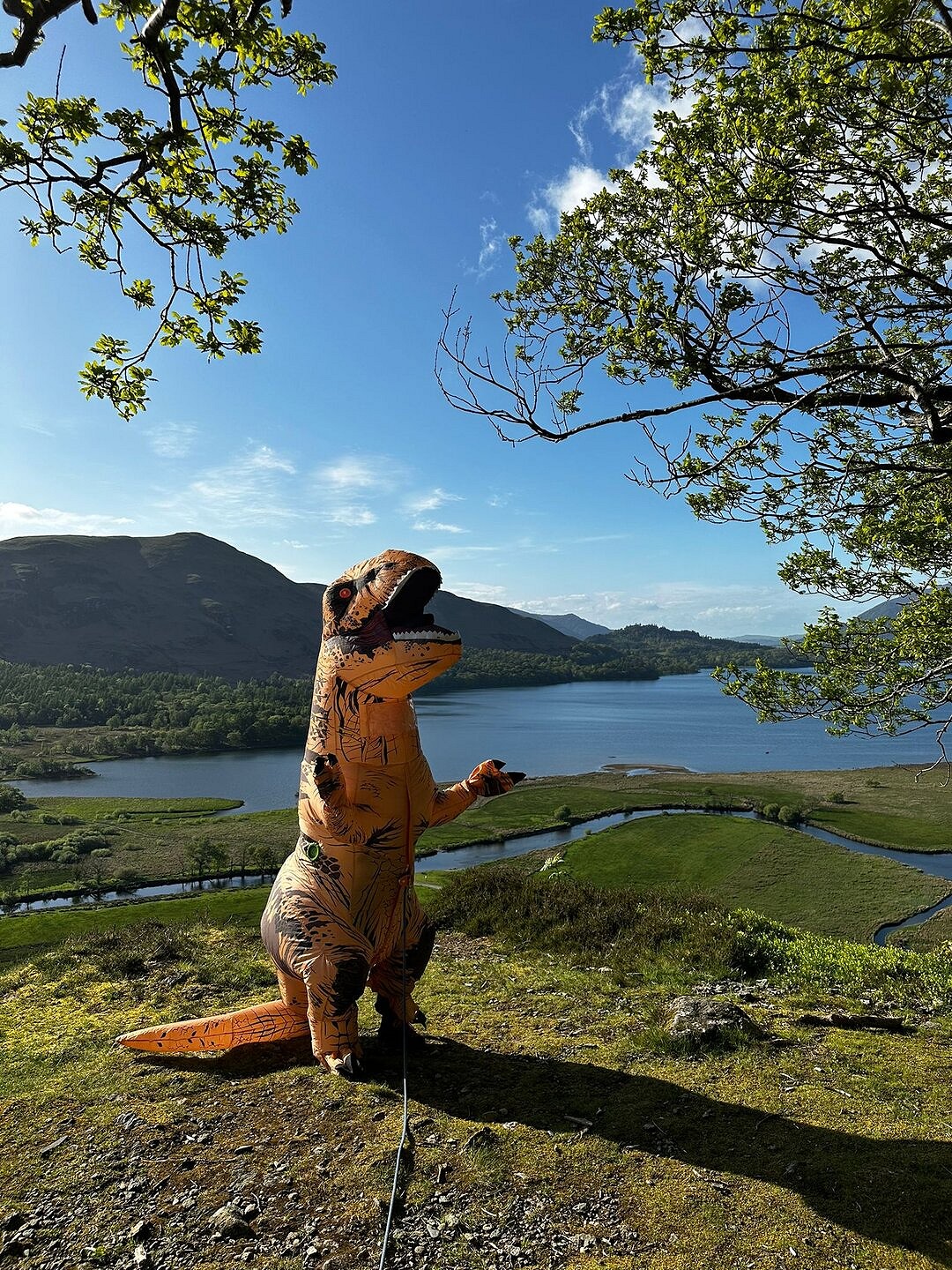 Dinosaurs can climb Little Chamonix!  © Euan McKendrick