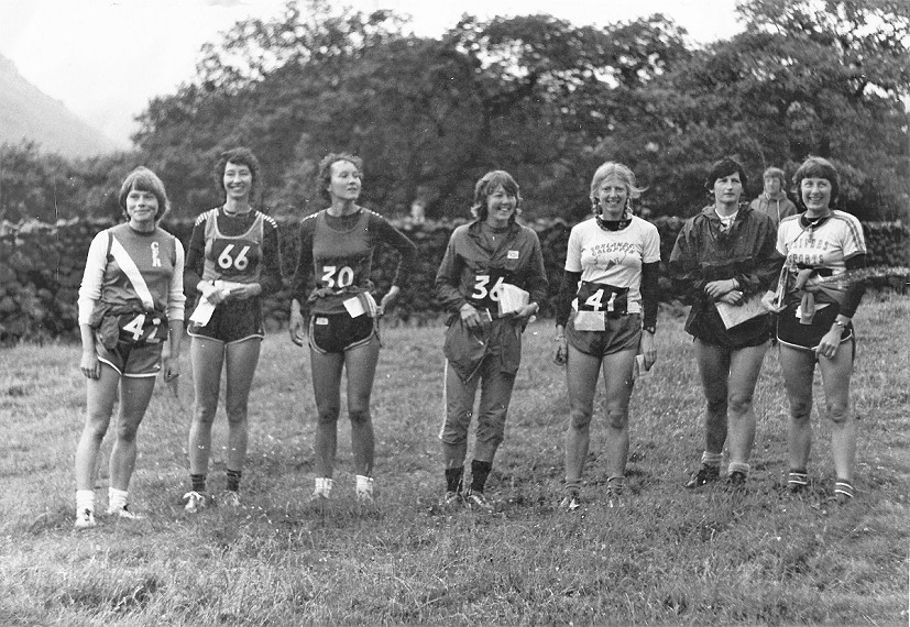 First ladies race Wasdale 1981  © Tommy Orr