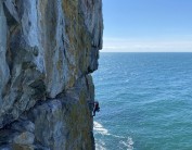 Tony Hextall leading the first pitch of Heart of Darkness, Mowings Ward, Pembroke.