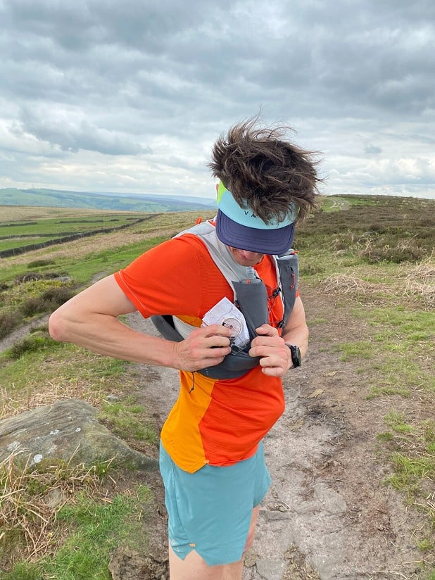 The back of the front pockets make for a great, easy access place to put your map and compass  © UKC Gear