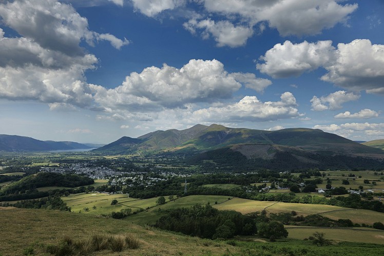 Skiddaw from Bleaberry Fell  © Norman Hadley