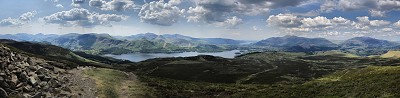 Panorama from High Seat  © Norman Hadley