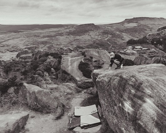 Lloyd topping out on Panzer f6B+  © adamhindmarch