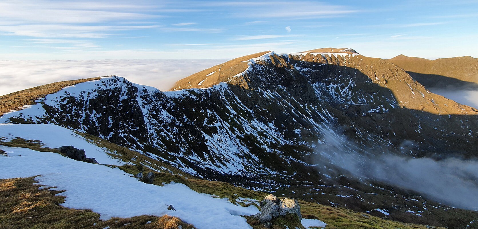 Helvellyn - enough hidden corners for a lifetime and more  © Norman Hadley