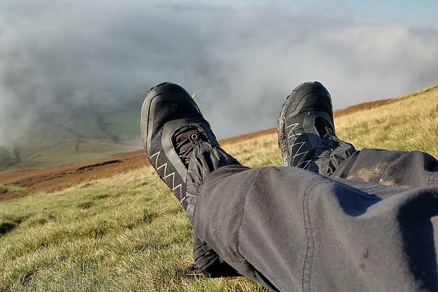Waterproof, but not too hot and sweaty - they're a hit with our reviewer  © Toby Archer