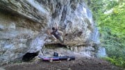 Having just popped for the top in Madawg Rocksbelter (aka Biblins Cave) - Pop for the Top f7a
