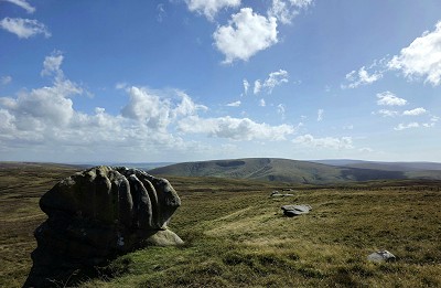 The flutings of the Whitendale Hanging Stones  © Norman Hadley