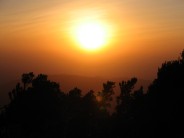Sunrise over Tanzania from Mount Meru