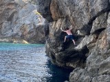 Aqua Phobia - took me one hour of climbing to reach here.