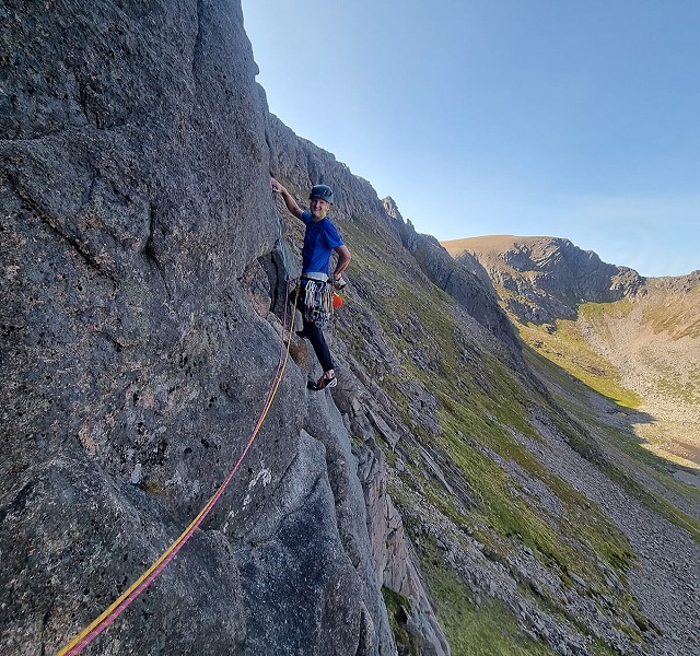 Loving the airy feel in a September Cairngorm heatwave  © Dave Saunders