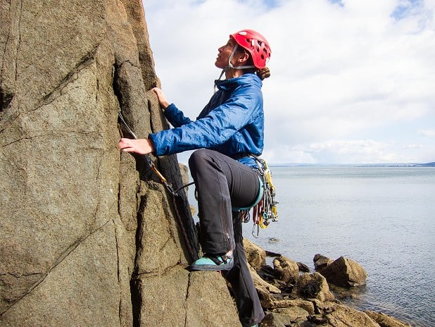 The Hawkcraig - lovely outlook, and loads of quality easier routes  © Dan Bailey