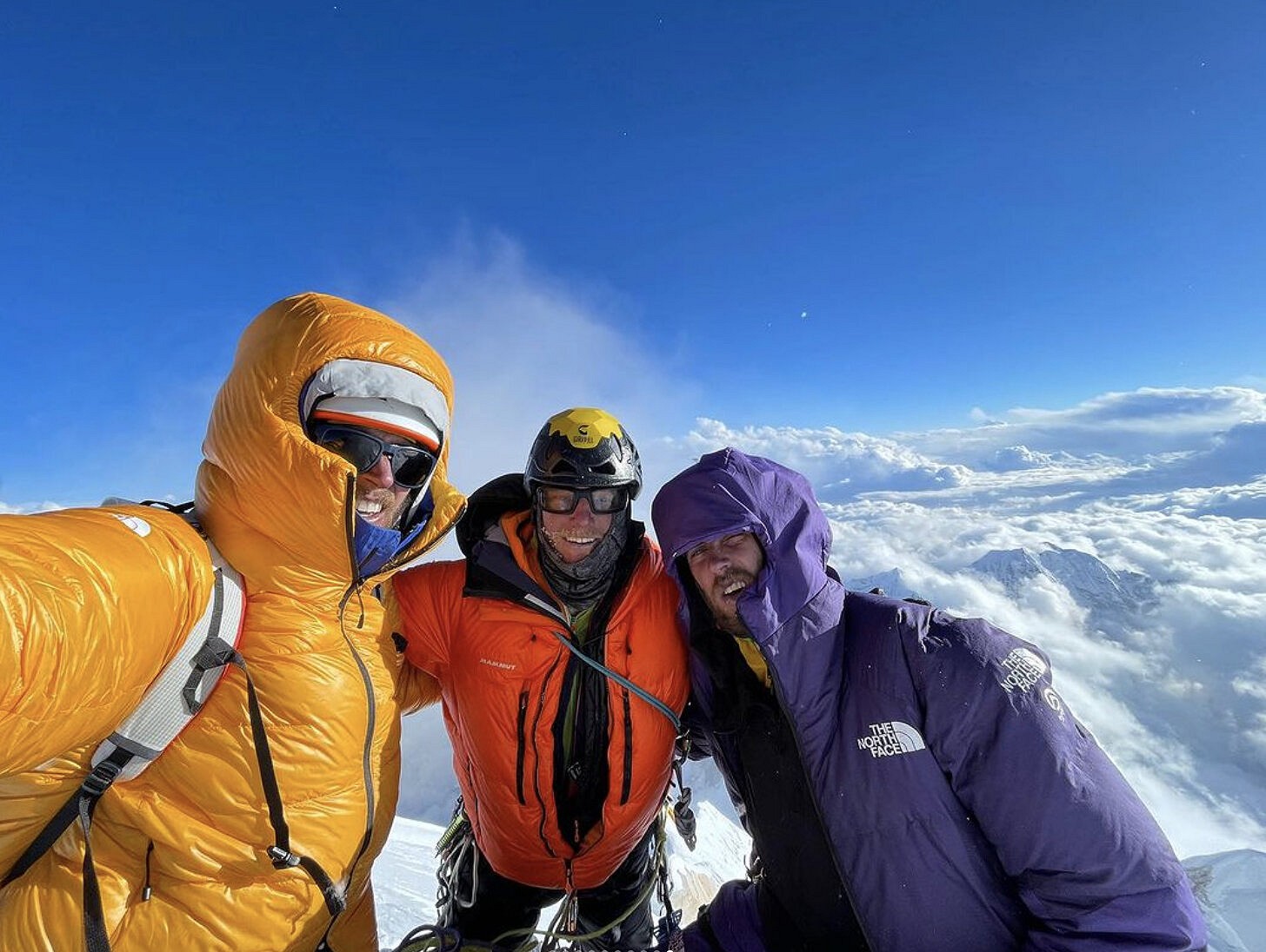 American team make alpine-style ascent of Jannu's north face.  © Matt Cornell