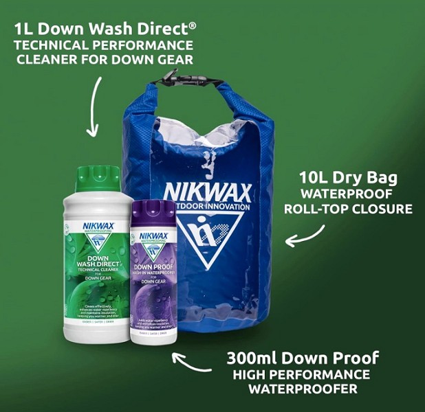 Nikwax Down Wash Direct & Down Proof Review 