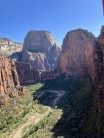 View from top of P3 in Zion National Park