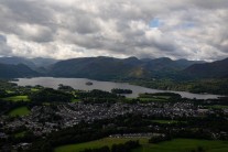 Perhaps one of the most iconic views in the Lakes. Keswick and Derwent Water as seen from the lop of Latrigg.