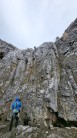 Ab'ing down to Nameless Wall, Wolverhampton Mountaineering Club at Saddle Head