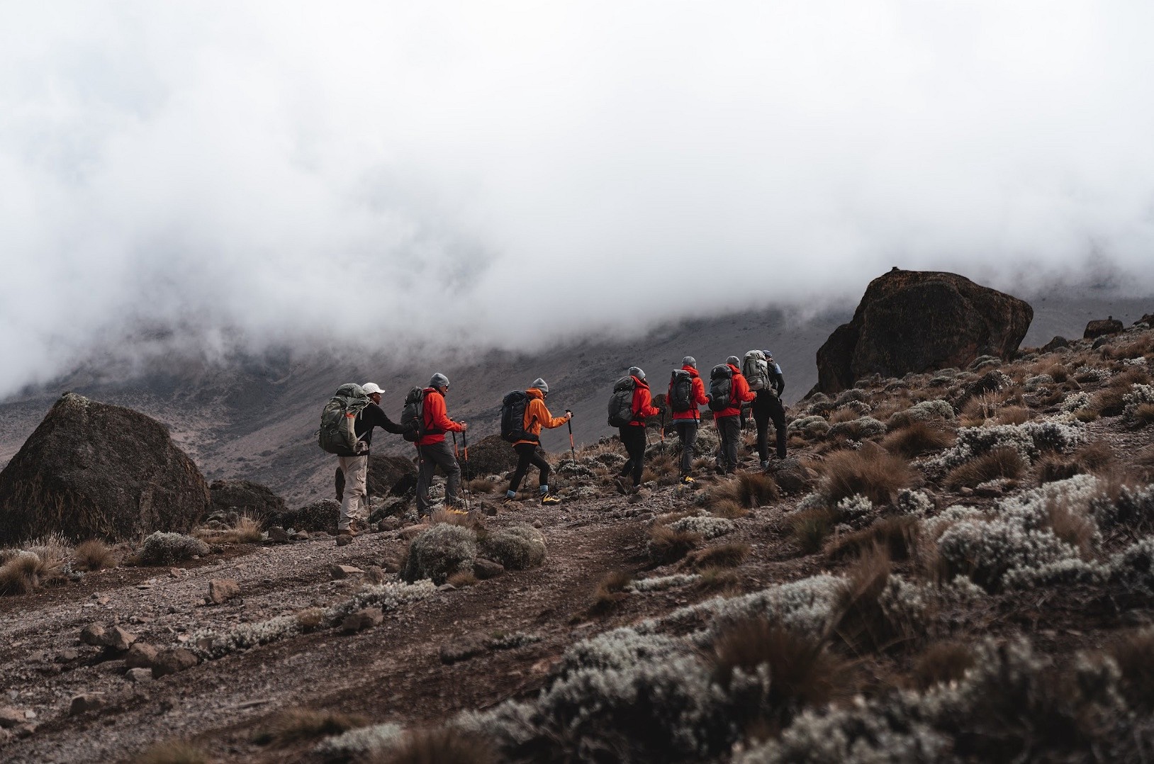 Kilimanjaro terrain is suitable for experienced hikers and beginners alike   © UKC Gear