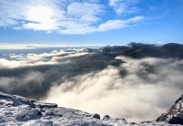 Ben Lawers as a cloud inversion breaks up