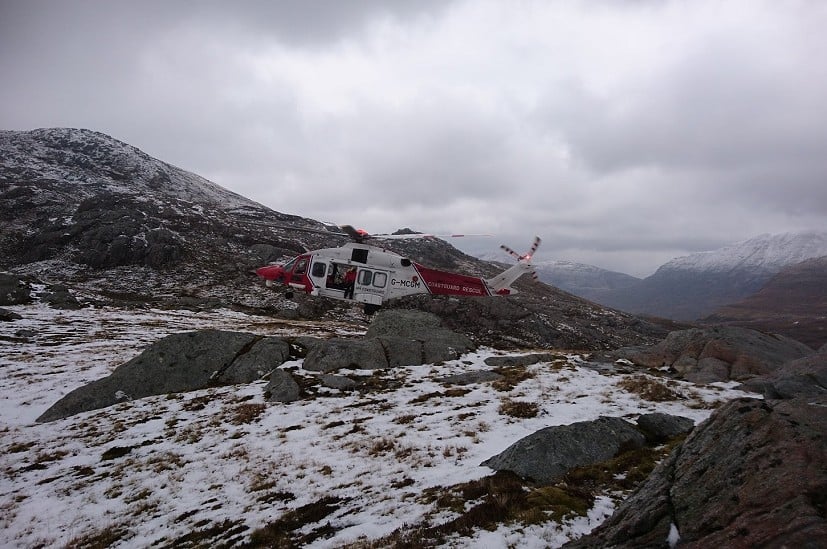Even helicopters and high-tech equipment have limits  © Roger Webb