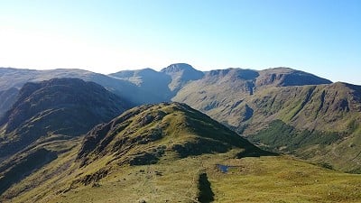 Haystacks, Seat and Gable from the High Crag descent  © Norman Hadley