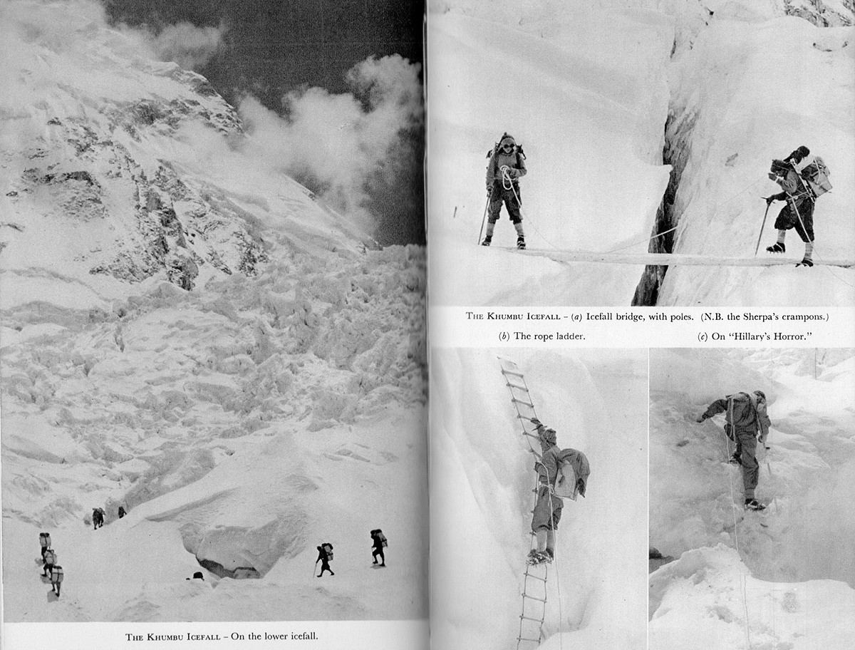 South Col photography  © uncredited photos presumably by Alfred Gregory