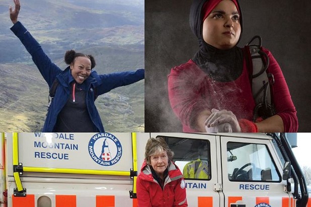 Three women working and volunteering in the outdoor sector will receive MBEs.  © UKC News