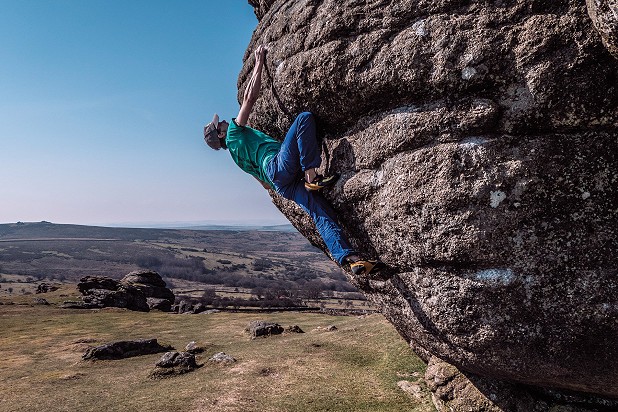 Mike Cleverdon on Foal's Chopper (f7B) at Saddle Tor   © Cleverdon collection
