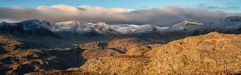 The Scafell range - crowded fells but with plenty of quiet corners too  © Matt Poulton