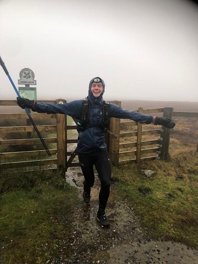 Another level of damp on the Montane Spine Challenger South  © Penny Orr