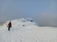 Walking the ridge after Ben Lui summit
