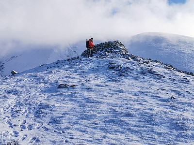 On the summit of Meal Fell in winter  © GrahamUney
