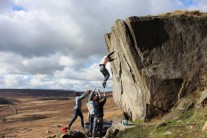 Gritstone virgin getting some airtime