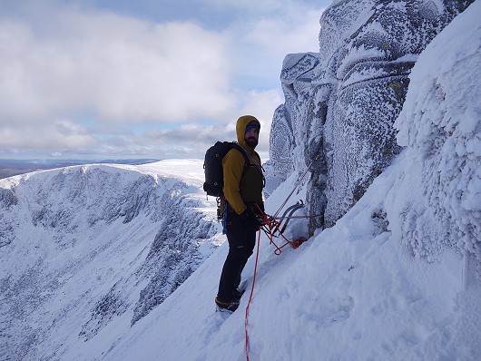 High on Central Buttress   © Cuillin Calling