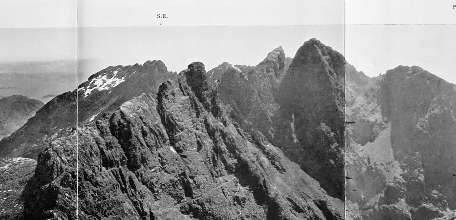 One of Docharty's Cuillin panoramas  © Willie Docharty
