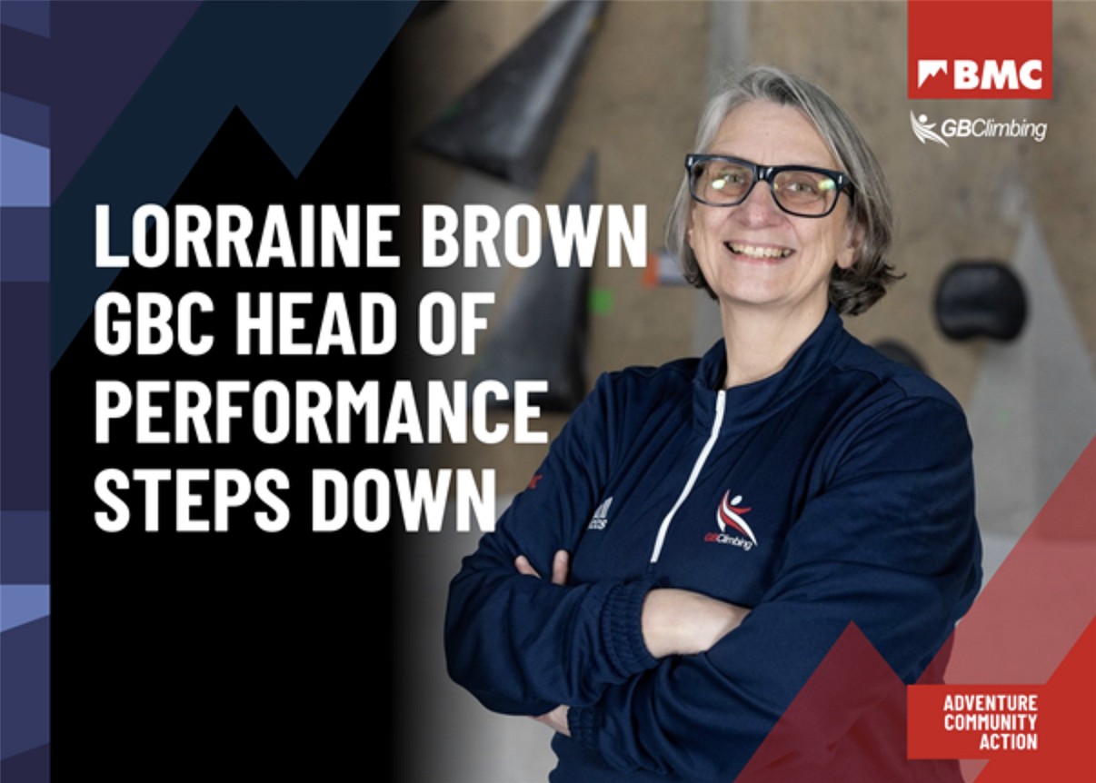 GB Climbing Head of Performance Lorraine Brown resigns.  © BMC/GB Climbing
