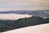 Chilean Lakes District from Volcan Villarica