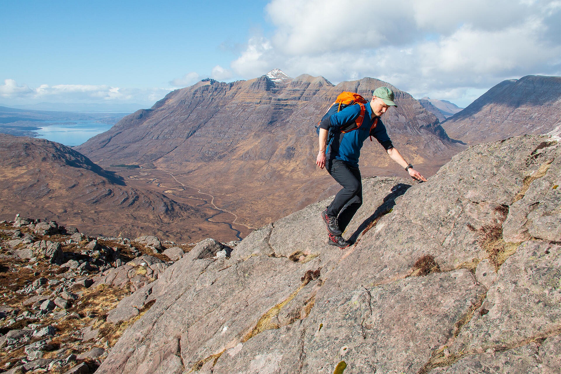 Tough but slightly stretchy fabric is spot on for walking and scrambling   © Dan Bailey