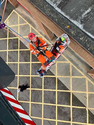 Rope Rescue Training for the day job  © Nathan Lenehan