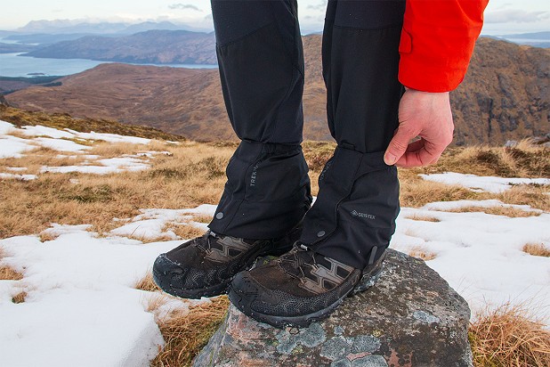 Often you don't need a full-length gaiter - the Glenmore is a decent option for less boggy hills  © Dan Bailey